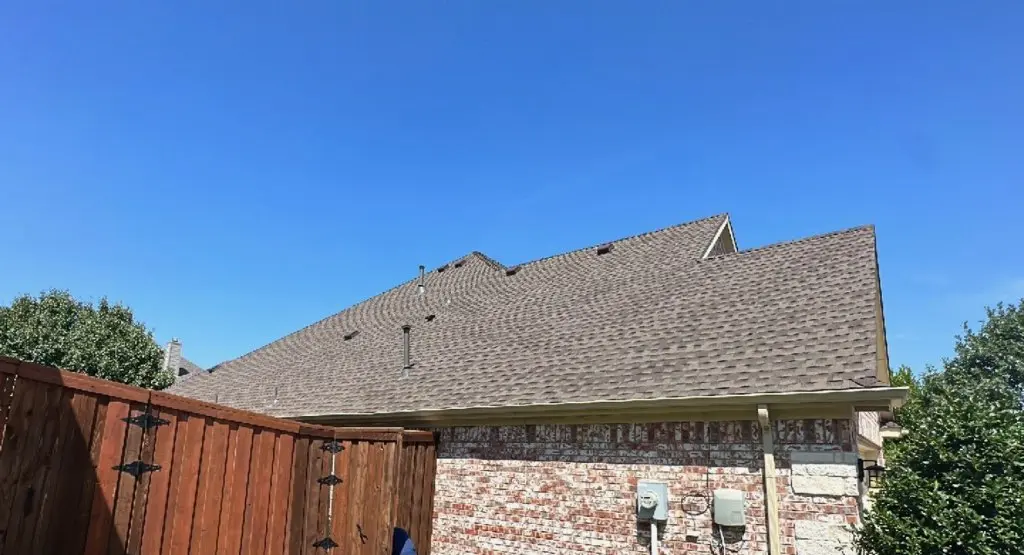 Completed roof replacement project in St. Andrews
